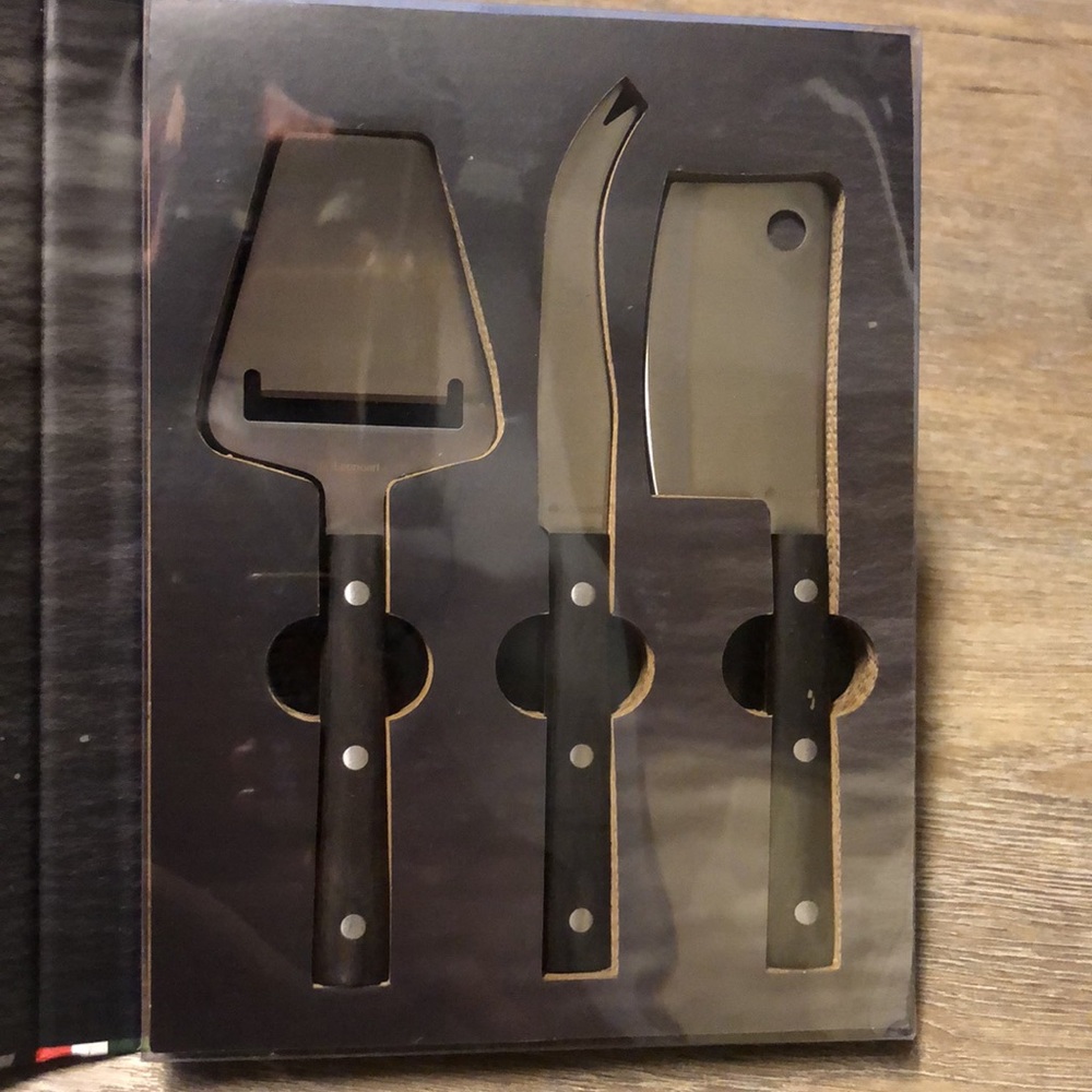 Brand 🆕🔥👨🏻🍳🔥 LEGNOART Reggio cheese knives set - Picture 4 of 17